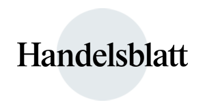 FlyNex im Handelsblatt Logo Handelsblatt Logo